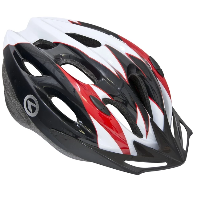 Bicycle Helmet Kellys Blaze - Red-White