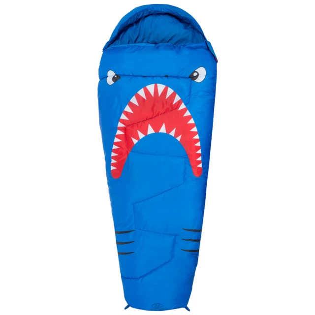 Children’s Sleeping Bag Highlander Creature - Orange - Blue