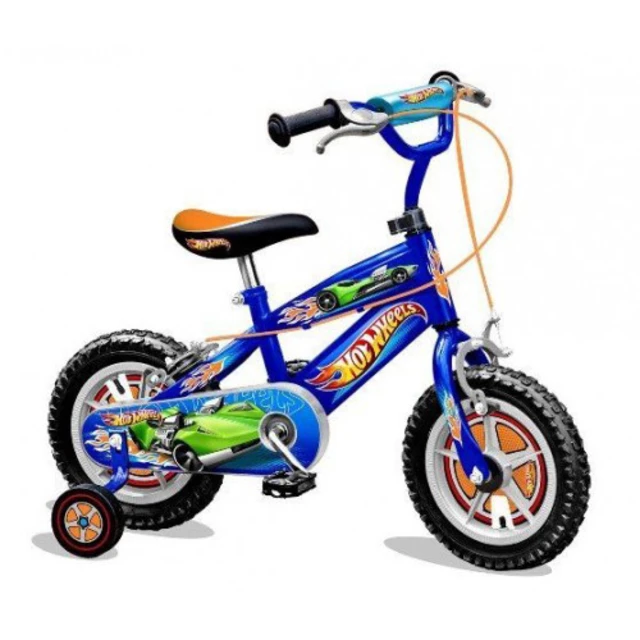 Gyerek kerékpár BMX 14" - Mattel Hot Wheels - inSPORTline
