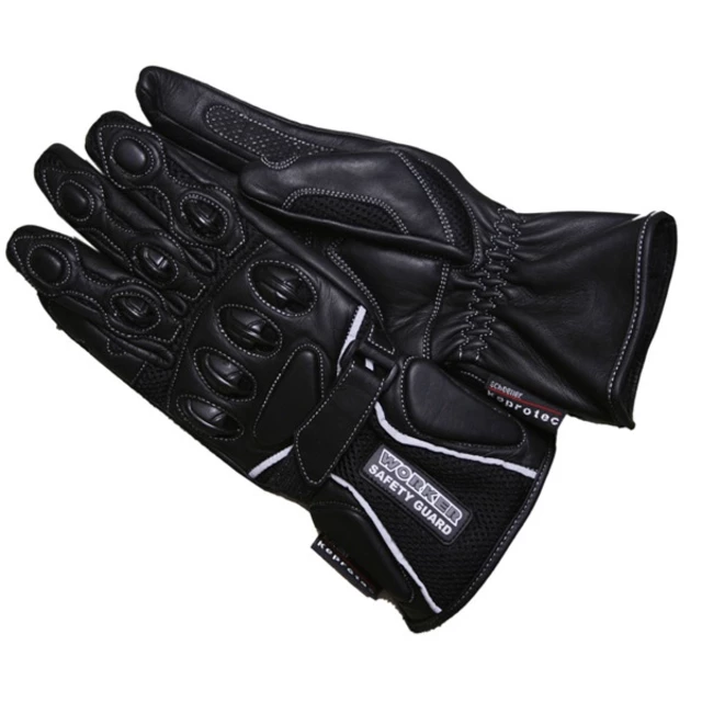 WORKER Perfect motorcycle gloves - Black