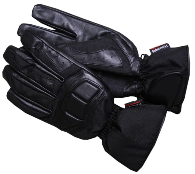 WORKER Fast motorcycle gloves - Black
