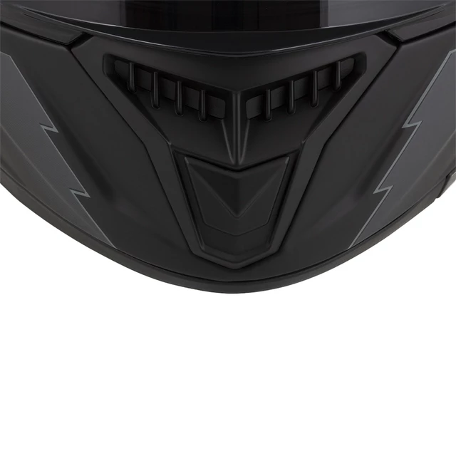 Motorradhelm Cassida Integral GT 2.1 Flash schwarz matt/metallic rot/dunkelgrau
