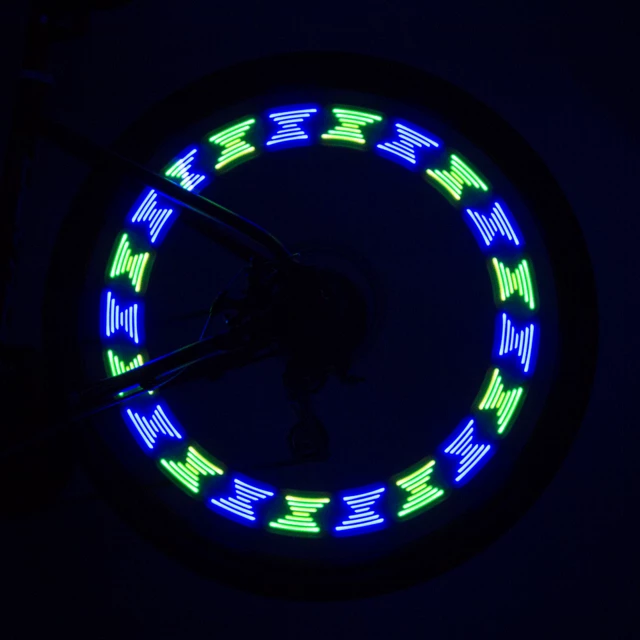 LED világítás kerékpár küllőre WORKER Orbiso - inSPORTline