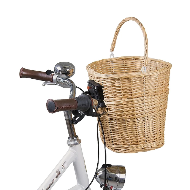Wicker Bike Basket M-WAVE BA-FW Clip Bar