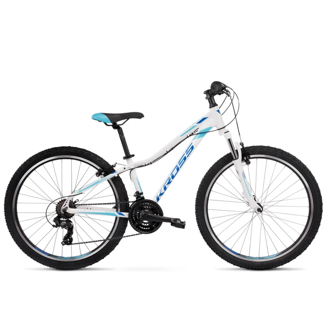 Dámsky horský bicykel Kross Lea 1.0 26" SR Gen 003 - bielo-modrá