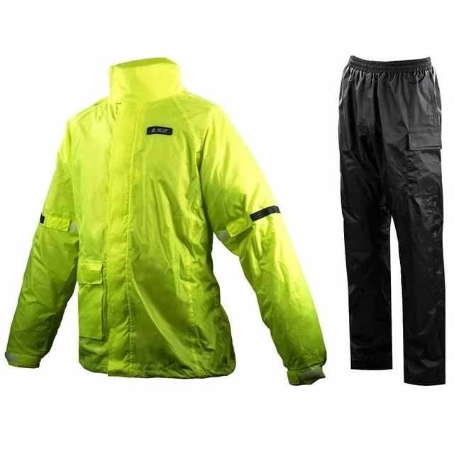 Men’s Waterproof Motorcycle Suit LS2 Tonic Man - HiVis Yellow - HiVis Yellow