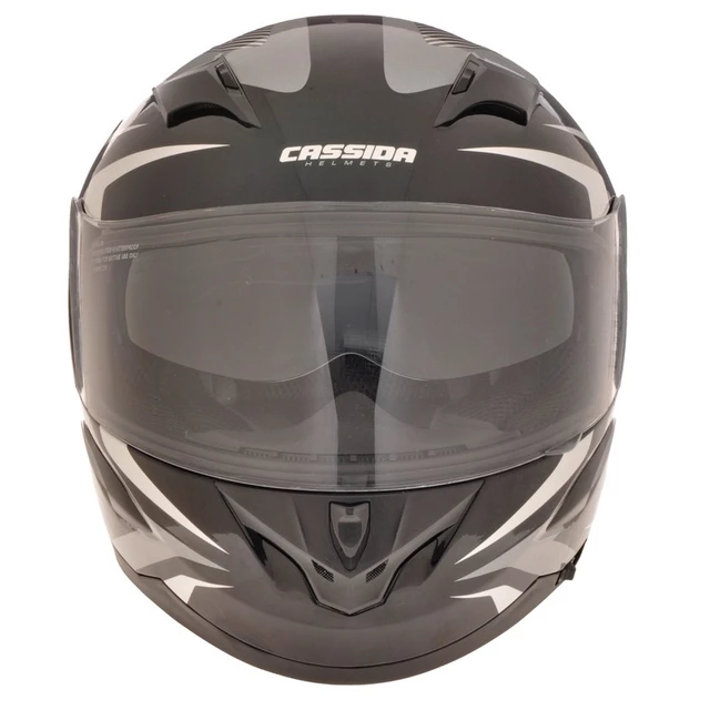 Cassida Integral 2.0 schwarz-weiß-grau Motorradhelm