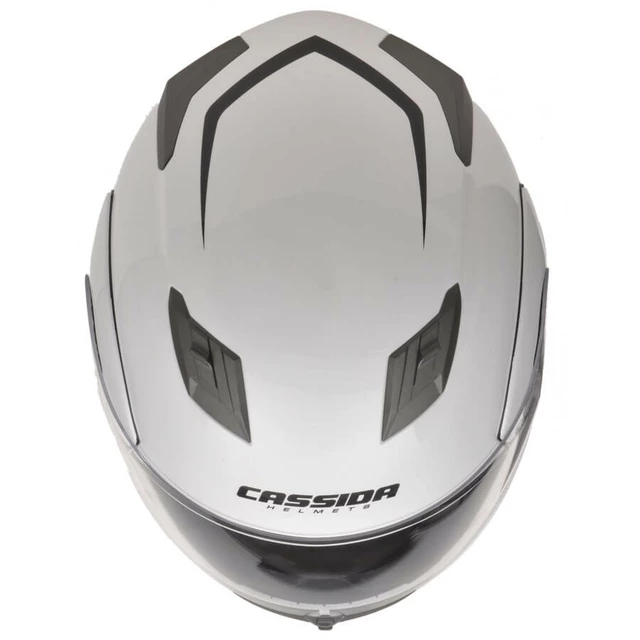 Flip-Up Helmet Cassida Compress White Pearl