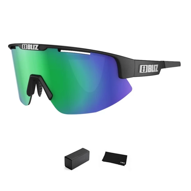 Sports Sunglasses Bliz Matrix - Shiny Black - Black