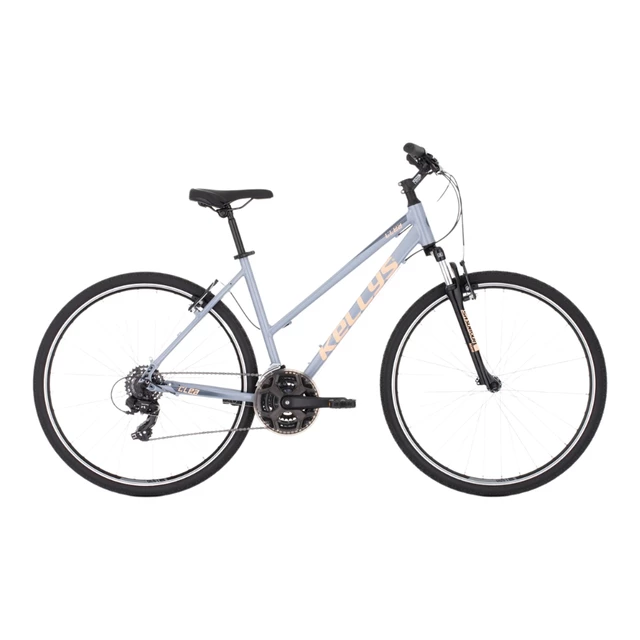 Dámsky crossový bicykel KELLYS CLEA 10 28" - model 2024 - Misty Blue - Misty Blue