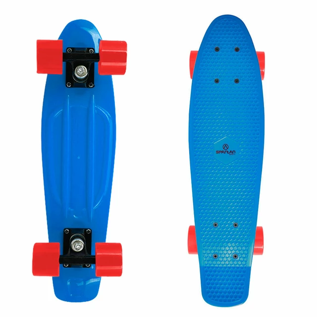 Spartan plastic skateboard - Blue