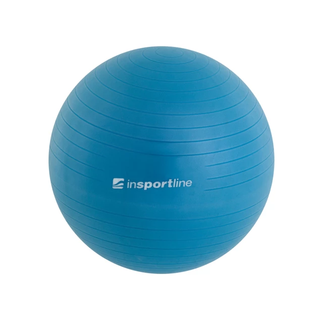 Gymnastic ball inSPORTline Comfort Ball 65 cm - Blue