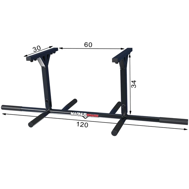 Húzódzkodó plafonra MAGNUS POWER MP1024 - 4 kapaszkodóval