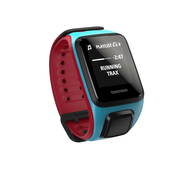 Fitness Tracker TomTom Runner 2 Cardio + Music - potScuba-diving Blue / Red