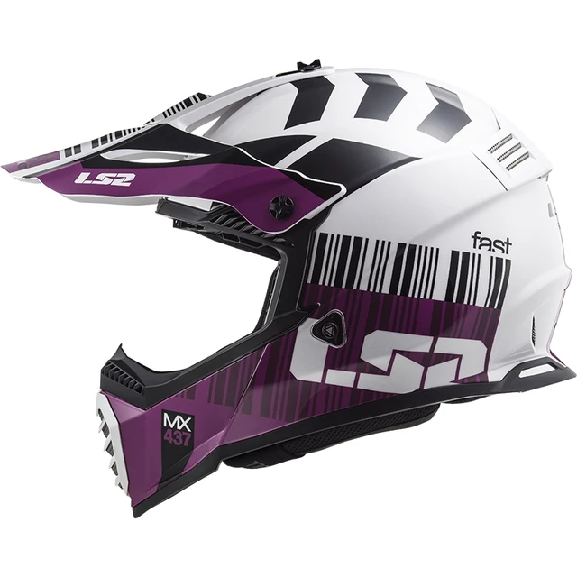 Motorcycle Helmet LS2 MX437 Fast Evo XCode