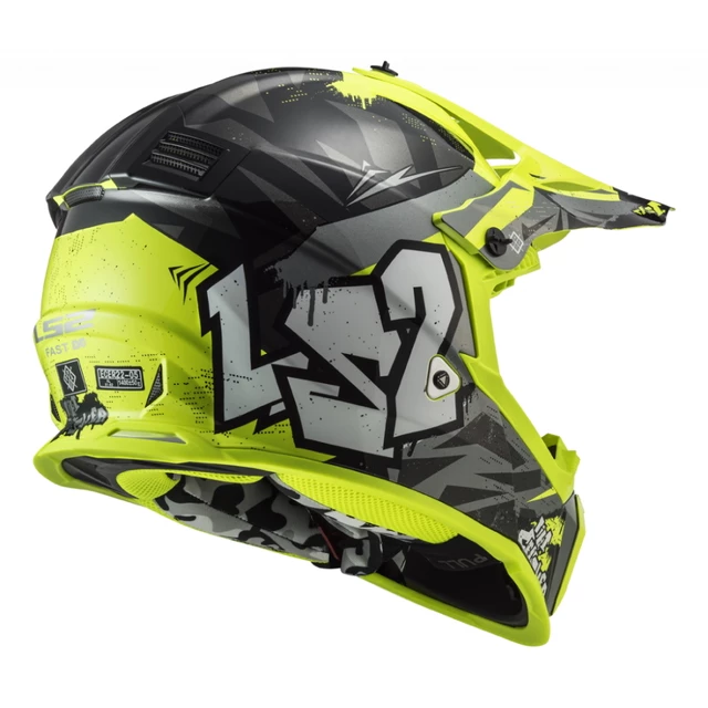 Junior Moto Helm LS2 MX437J Fast Evo Mini Crusher
