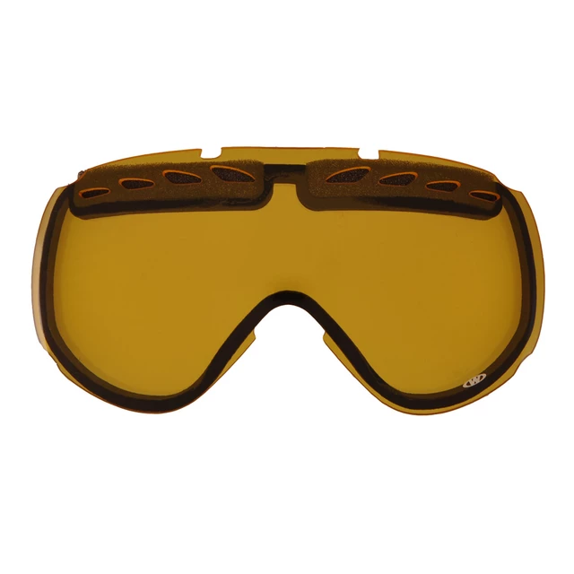 Spare lens for Ski goggles WORKER Bennet - rumena