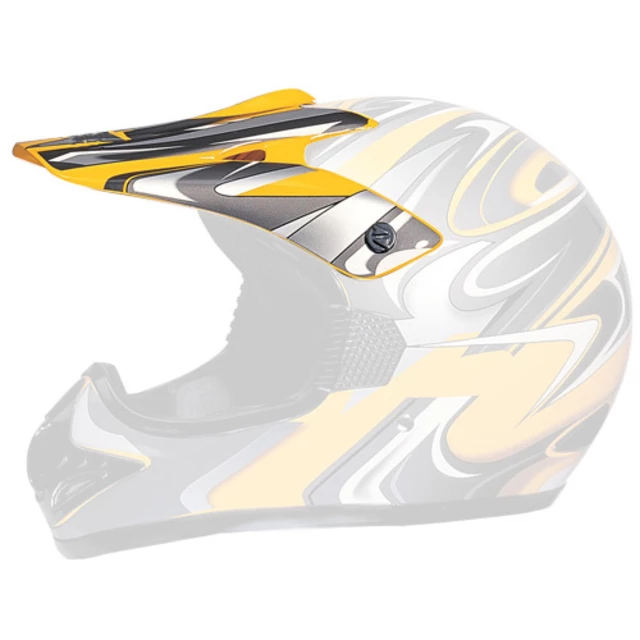 Replacement Visor for WORKER MAX 606-1 Helmet - Yellow