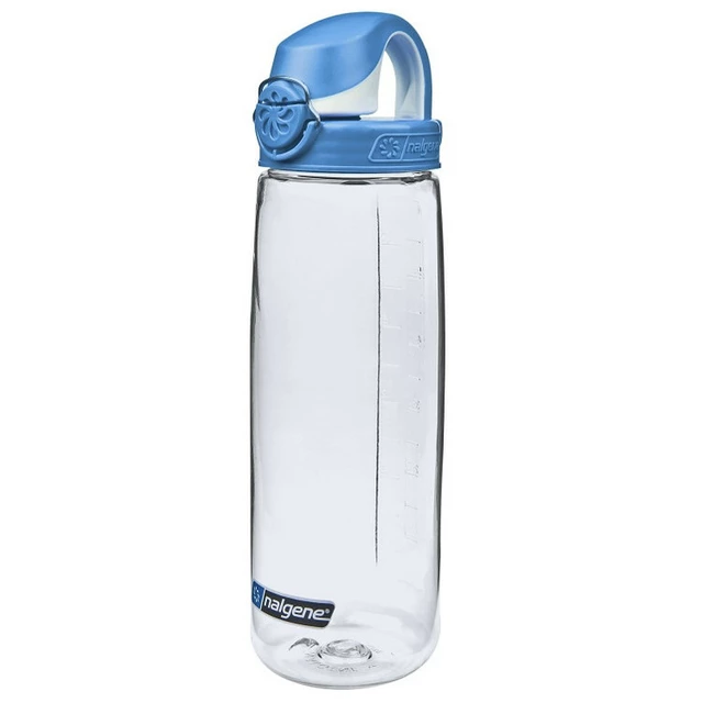 Sports Water Bottle NALGENE On The Fly 700ml - Clear/Seaport Cap