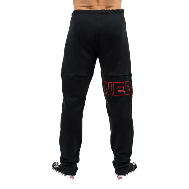 Luźne spodnie dresowe z kieszeniami Nebbia Commitment 705 - Czarny
