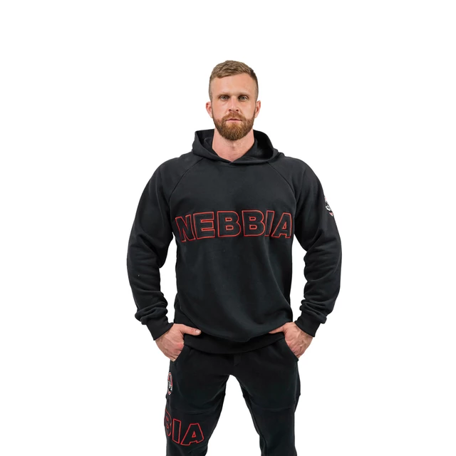 Hoodie Nebbia Legacy 704 - Black - Black