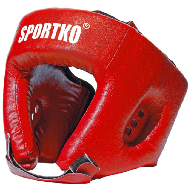 Fejvédő boxhoz SportKO OD1 - piros - piros