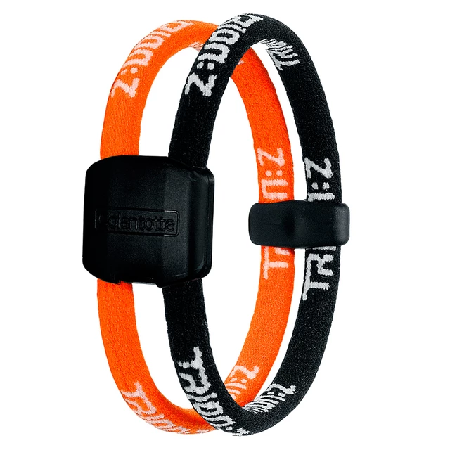 Bracelet Trion: Z Dual - Black-Orange