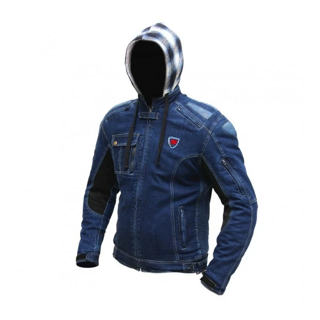 Farmer motoros kabát SPARK Hawk - kék