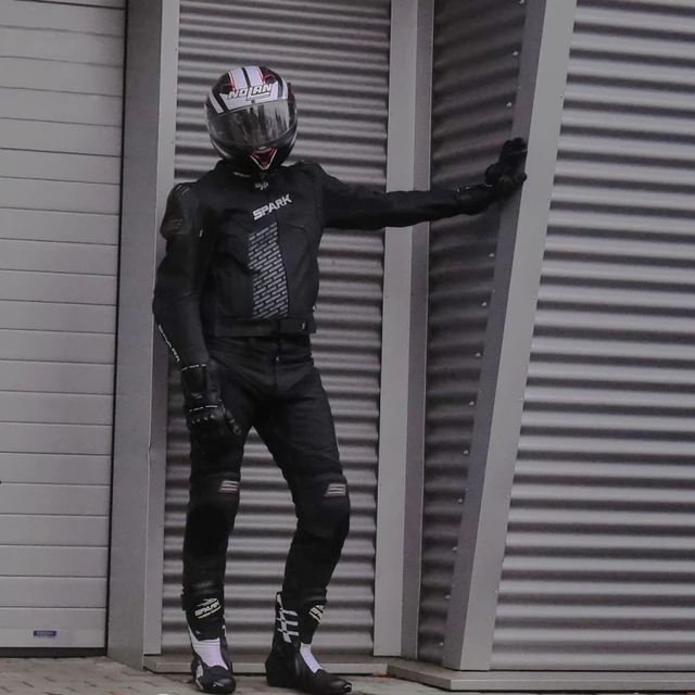 Men’s Leather Moto Jacket Spark ProComp