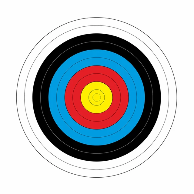Paper Archery Target Yate Ø 60 cm – 10 Pcs.