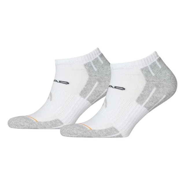 Kotníkové ponožky Head Performance Sneaker UNISEX - 2 páry - bílo-šedá