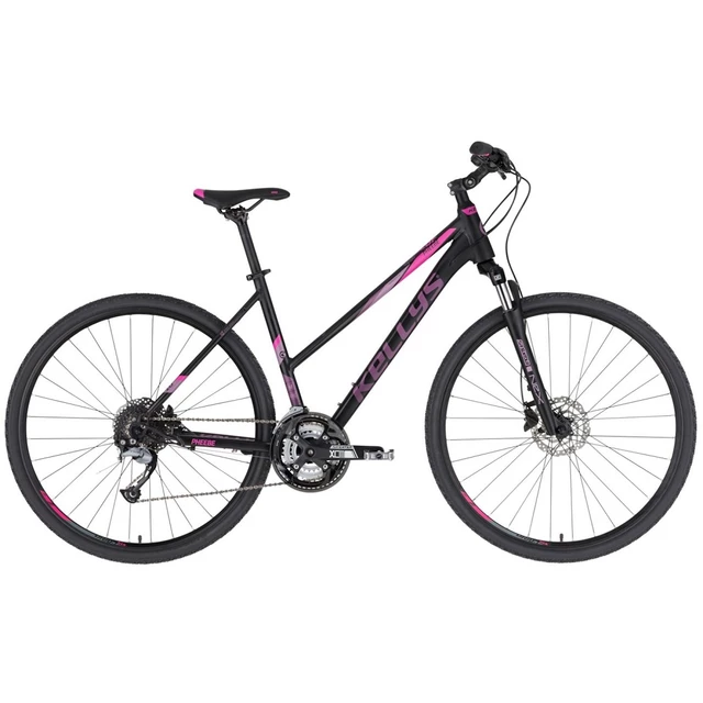 Női cross kerékpár KELLYS PHEEBE 10 28" - modell 2021 - Menta - Sötét lila