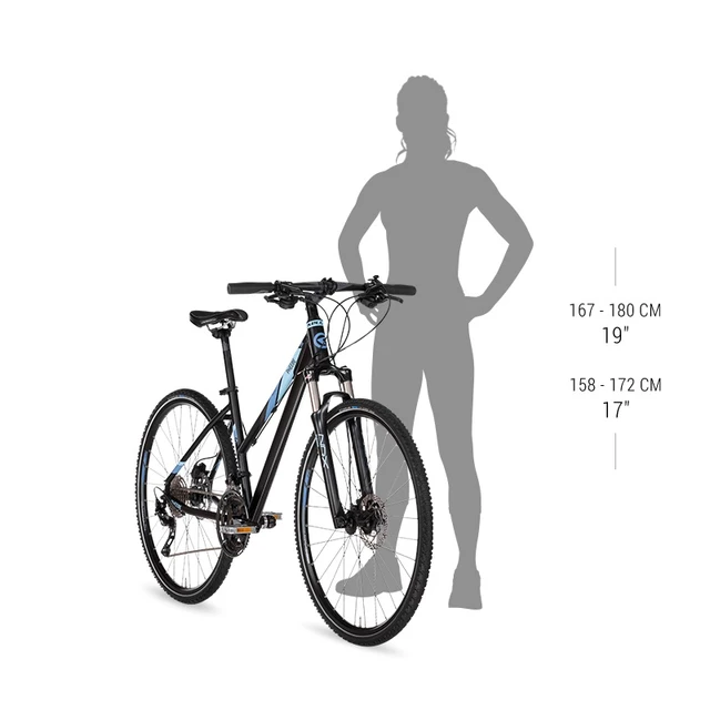 Női cross kerékpár KELLYS PHEEBE 90 28" - 2019-es modell