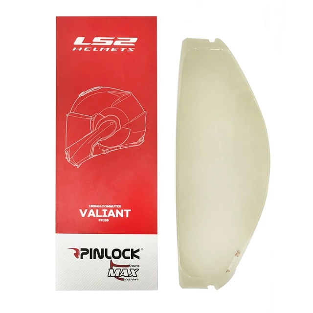 Pinlock Insert 100% Max Vision 70 for LS2 FF399 Helmet - Clear - Clear