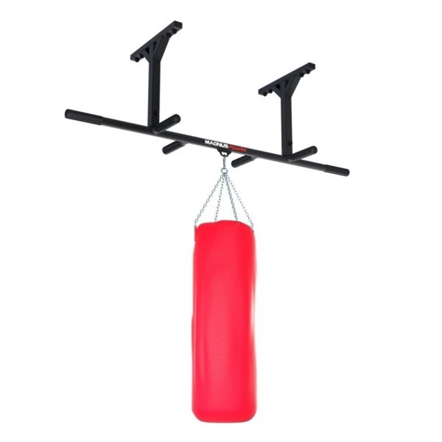 Ceiling-Mounted Pull-Up Bar with 6 Grips MAGNUS POWER MP1024