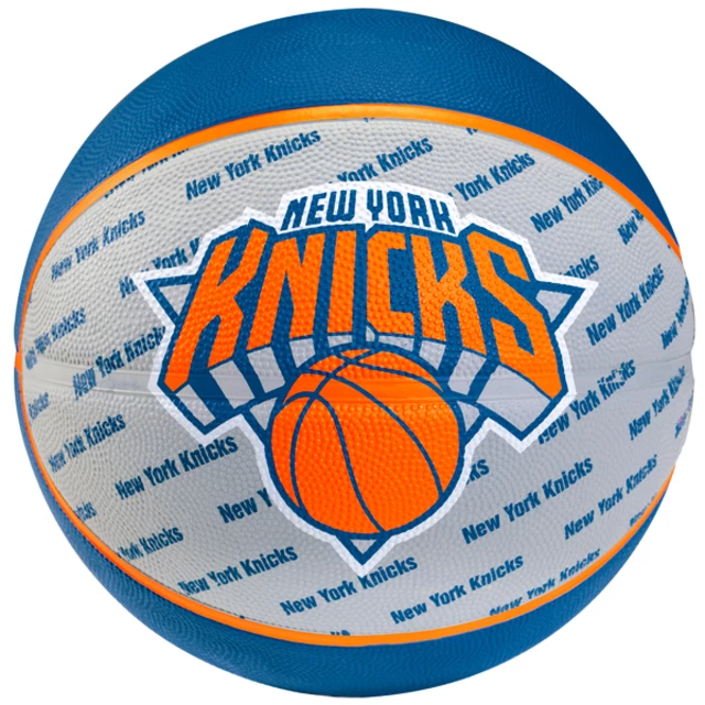 Der Ball für das Basketballspiel Spalding New York Knicks