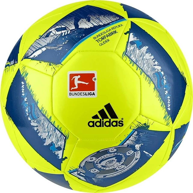 Soccer Ball Adidas DFL Glider AO4826 Yellow-Blue