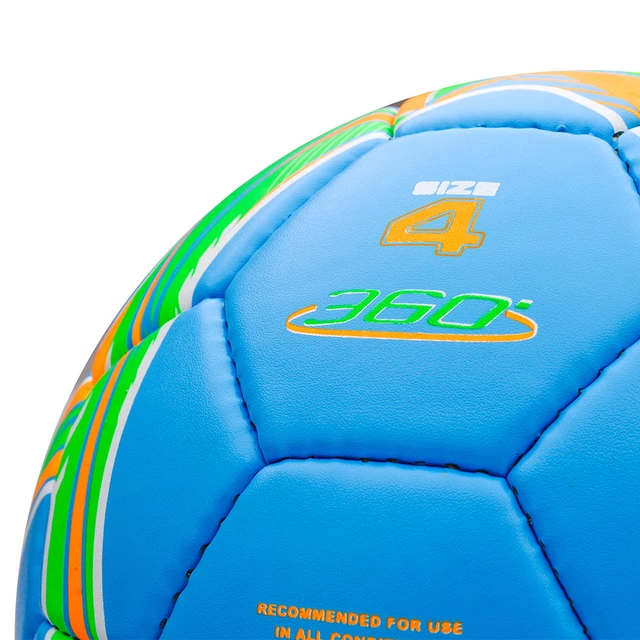 Fotbalový míč Meteor 360 Mat HS modrý vel. 4