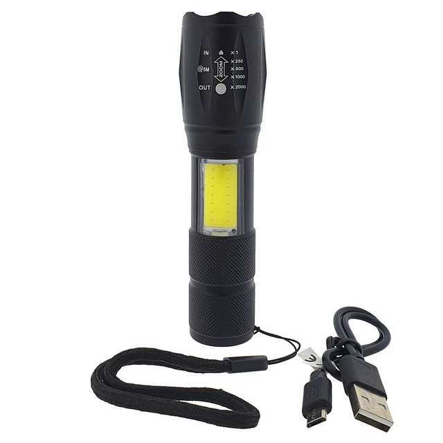 Zoom Flashlight Trixline TR 370
