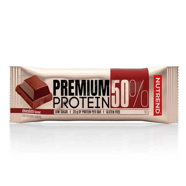 Proteinová tyčinka Nutrend Premium Protein 50% Bar 50g