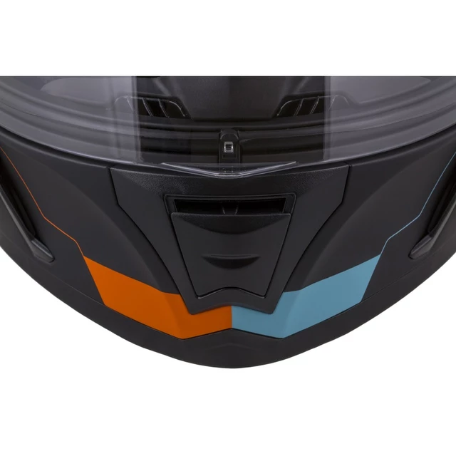 Moto přilba Cassida Integral 3.0 Turbohead - černá matná/oranžová/modrá