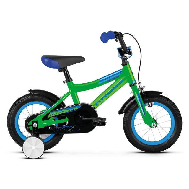 Children’s Bike Kross Racer 2.0 12” – 2019 - Green/Blue Glossy