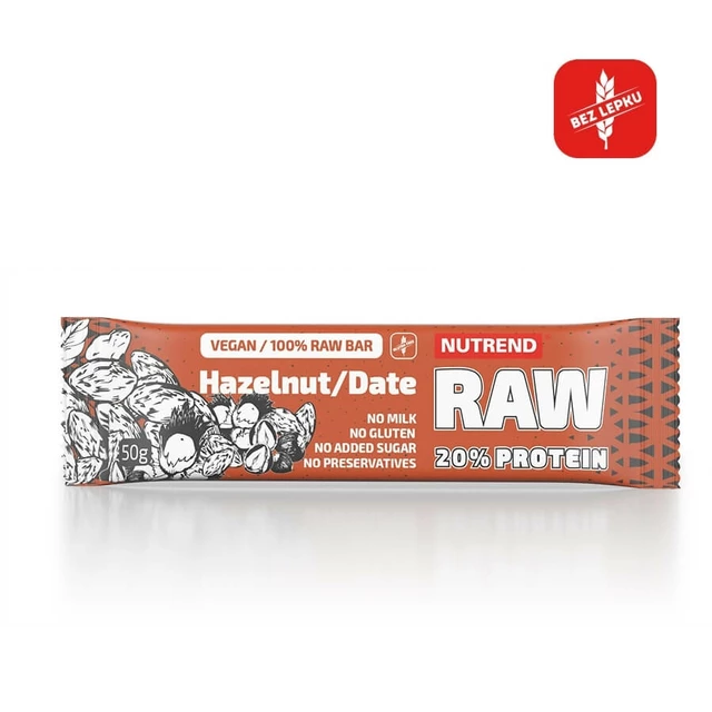 Raw Protein Bar Nutrend 50g