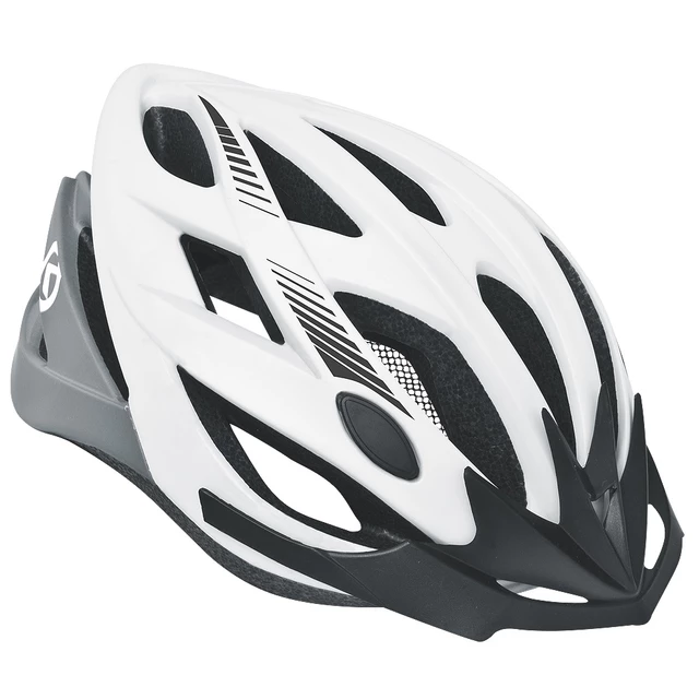 Bicycle Helmet KELLYS REBUS - White-Black - White Grey