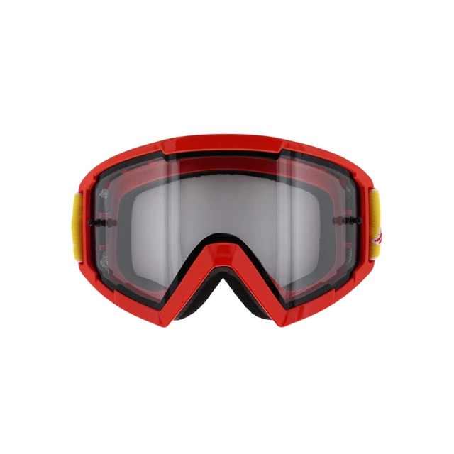 Motokrosové okuliare RedBull Spect Whip, červené, plexi číre