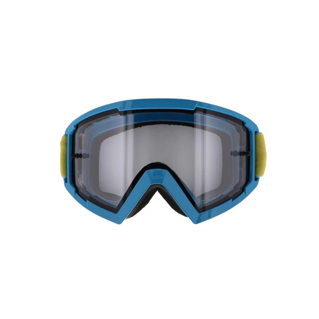 Motokrosové brýle RedBull Spect Whip, neon modré, plexi čiré