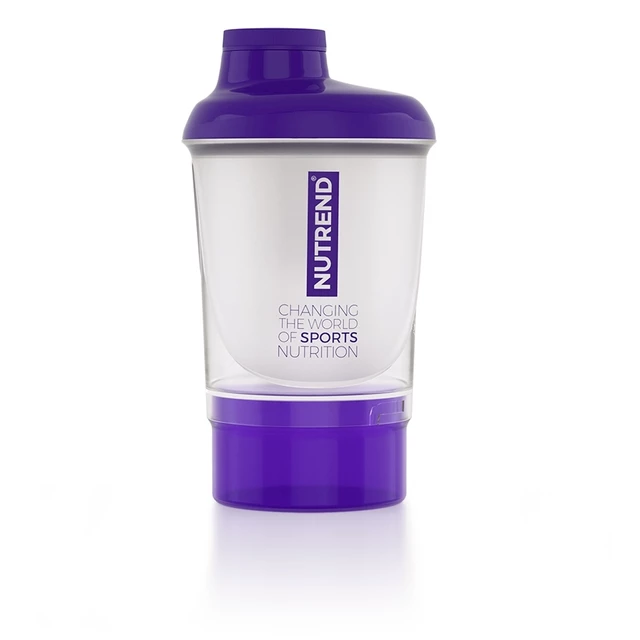 Shaker Nutrend with Dispenser 300ml - Purple - Purple