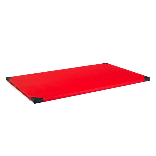Gymnastická žinenka inSPORTline Roshar T90 200x120x5 cm - modrá - červená