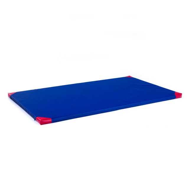 Gymnastická žinenka inSPORTline Roshar T90 200x120x5 cm - červená - modrá