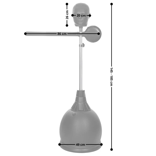 Speed Punching Bag w/ Swing Arm inSPORTline Hadamir